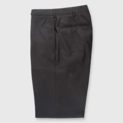 Dress Trouser In Charcoal Lightweight Twill -Modezzia Sales s003443 1
