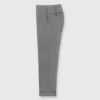 Dress Trouser In Oxford Grey Lightweight Twill -Modezzia Sales s003443d 2